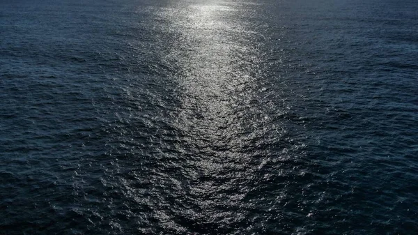 Oceán Ukazuje Svou Nádheru Při Západu Slunce — Stock fotografie