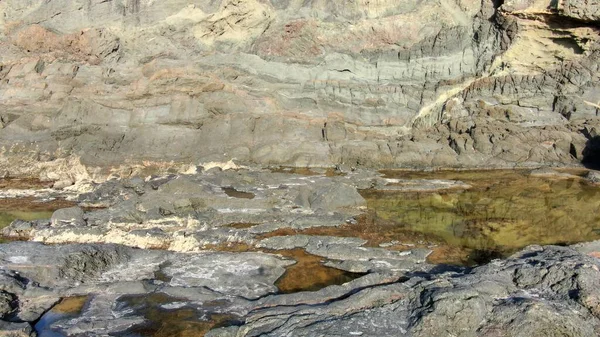 Montañas Del Desierto Con Hermosas Formas Colores — Foto de Stock