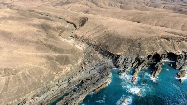 Atlantische Kust Van Bergen Kliffen — Stockfoto