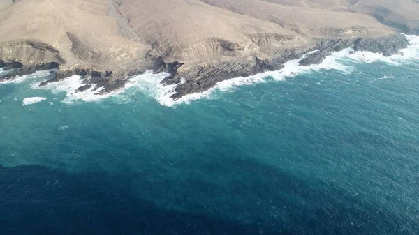 Costa Atlántica Desde Las Montañas Acantilados —  Fotos de Stock