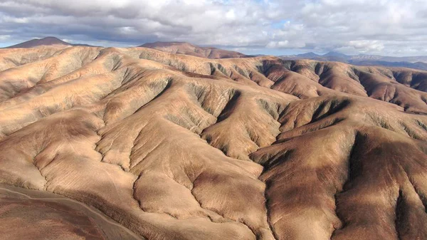 Έρημος Βουνά Όμορφα Σχήματα Και Χρώματα — Φωτογραφία Αρχείου