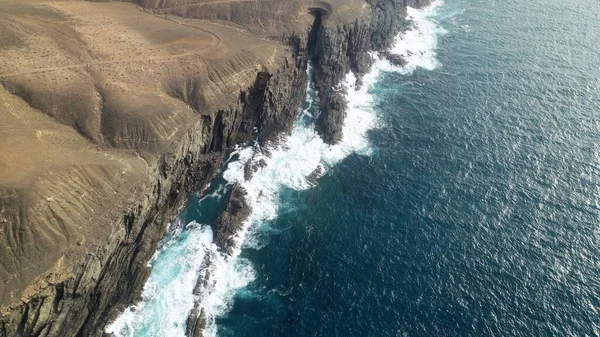 Land Zee Lucht Komen Samen Vormen Dit Prachtige Landschap — Stockfoto