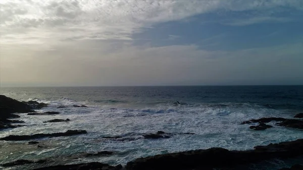 Land Meer Und Luft Kommen Zusammen Und Bilden Diese Wunderschöne — Stockfoto