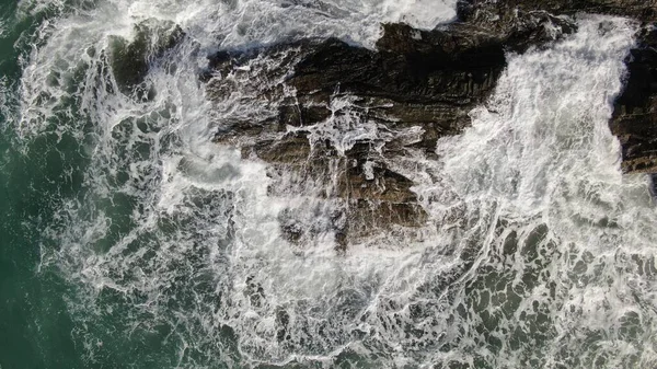 Terra Mar Reúnem Formam Essas Belas Paisagens — Fotografia de Stock