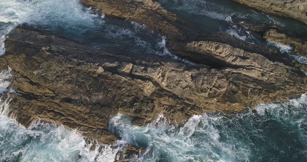Terra Mar Reúnem Formam Essas Belas Paisagens — Fotografia de Stock