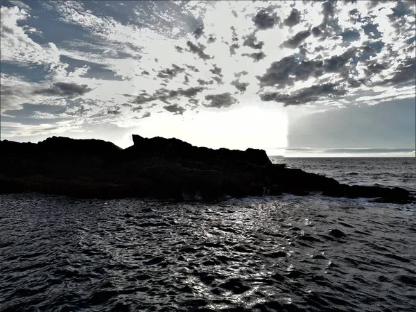 Сухопутное Море Воздух Собираются Вместе Образуют Прекрасные Пейзажи — стоковое фото