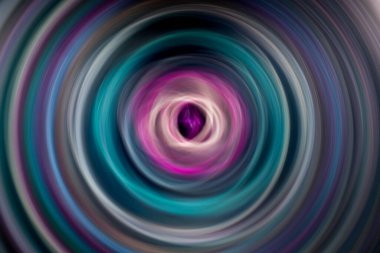 soyut desenli çok renkli plastiksi spiral