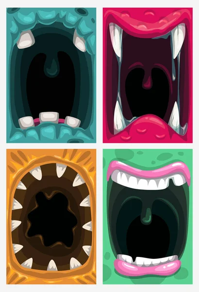 Vetores de Cara De Halloween Rostos Sorridentes Assustadores Boca Com Ponto  É Costurado Em Fundo Preto Design Plano De Fantasma Monstro Coringa Mal  Conceito De Halloween Ilustração Vetorial e mais imagens de