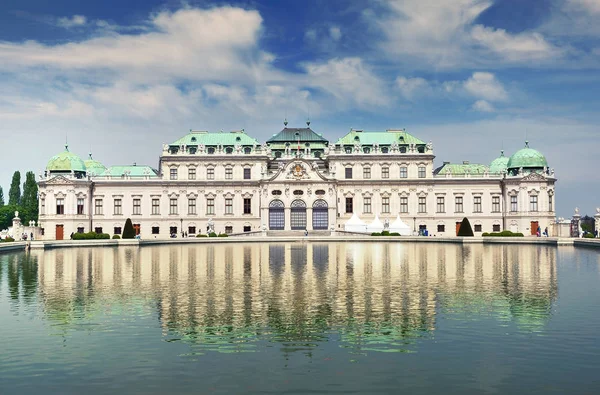 维也纳奥地利贝尔维德雷宫 — 图库照片