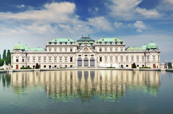 Belvedere Palace Viena Áustria — Fotografia de Stock