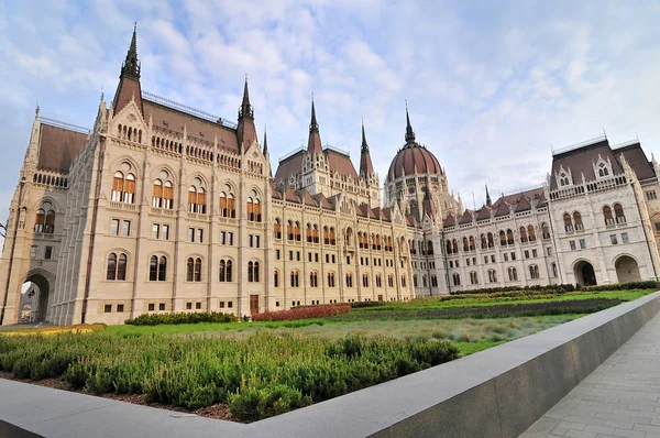 Costruzione Del Parlamento Ungherese Budapest Ungheria — Foto Stock