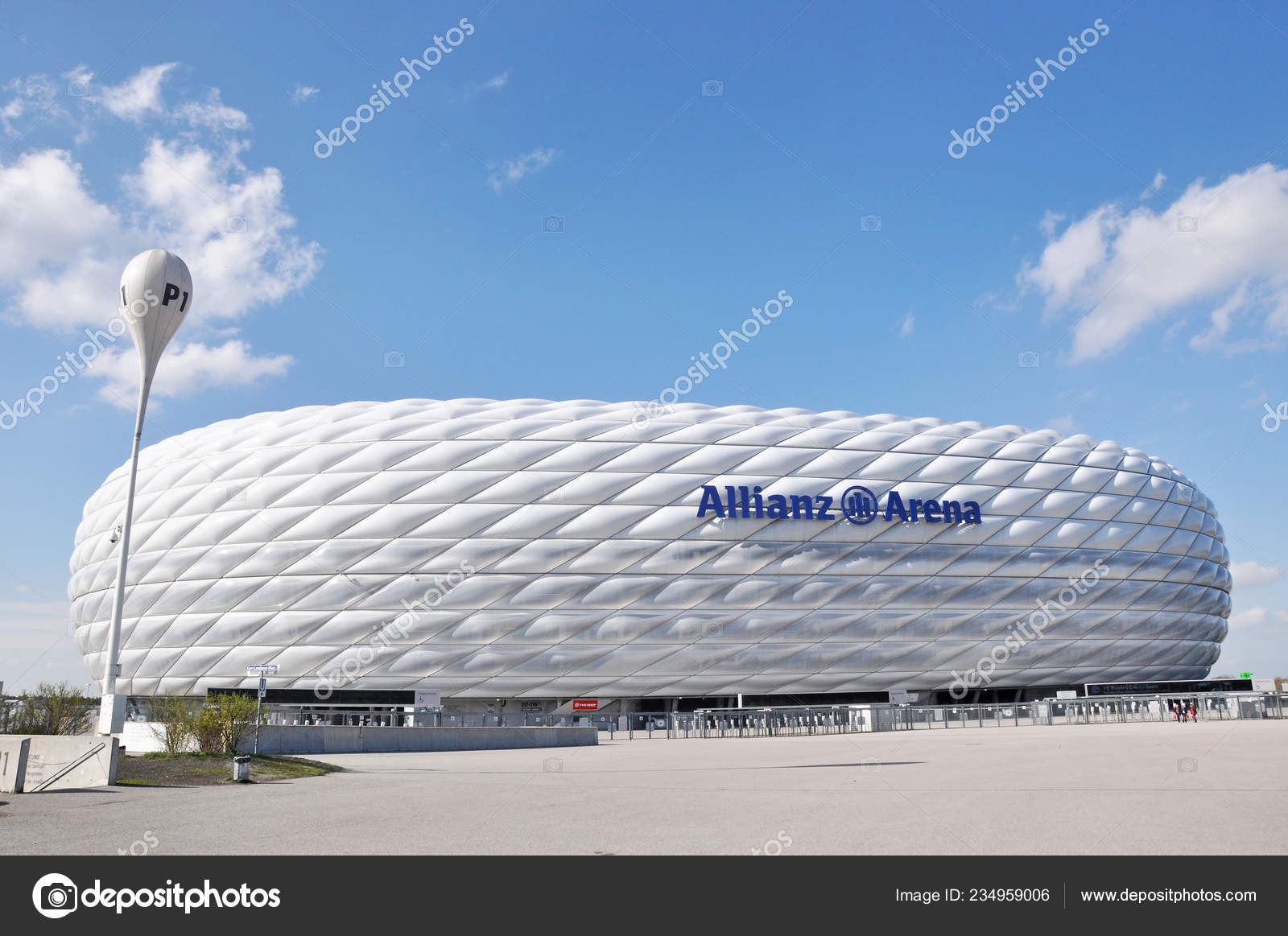 Munich Germany April 2016 Allianz Arena Stadium Munich Germany Allianz Stock Editorial Photo C Varandah 234959006