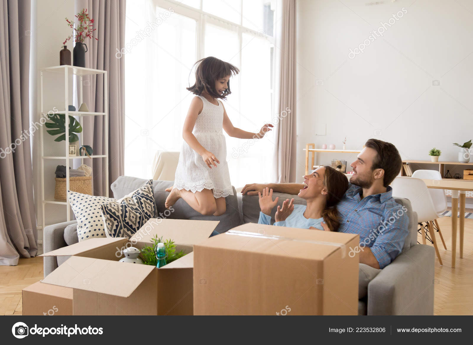 new girl sofa