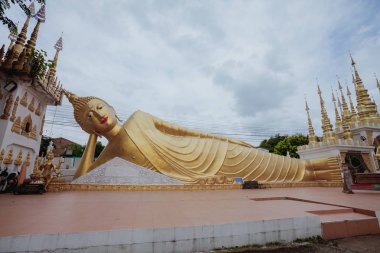 Tüm Kuzey Tayland tapınak Wat Pong Sünen Tapınağı, Phrae Eyaleti, Tayland gibi güzel