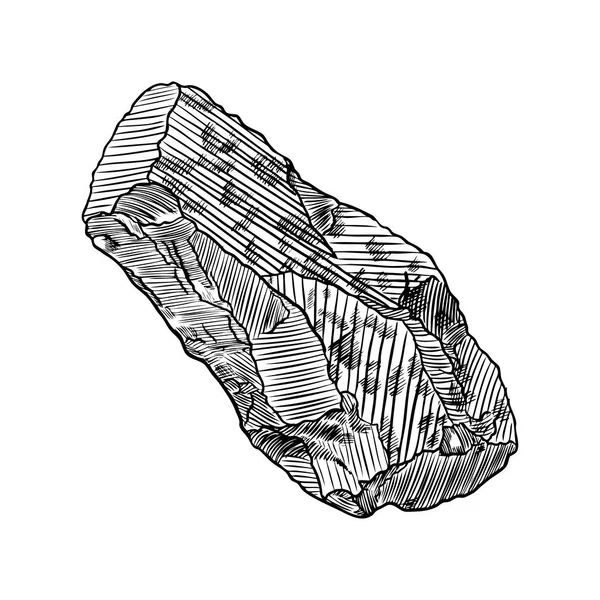 リアルな石や岩 石積み石 大理石 レンガ 分離された鉱物の石畳 ベクトル — ストックベクタ