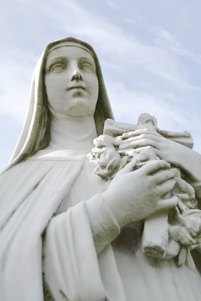 Afbeelding Van Heilige Maagd Maria Als Moeder Bedroefd Maagd Maria — Stockfoto