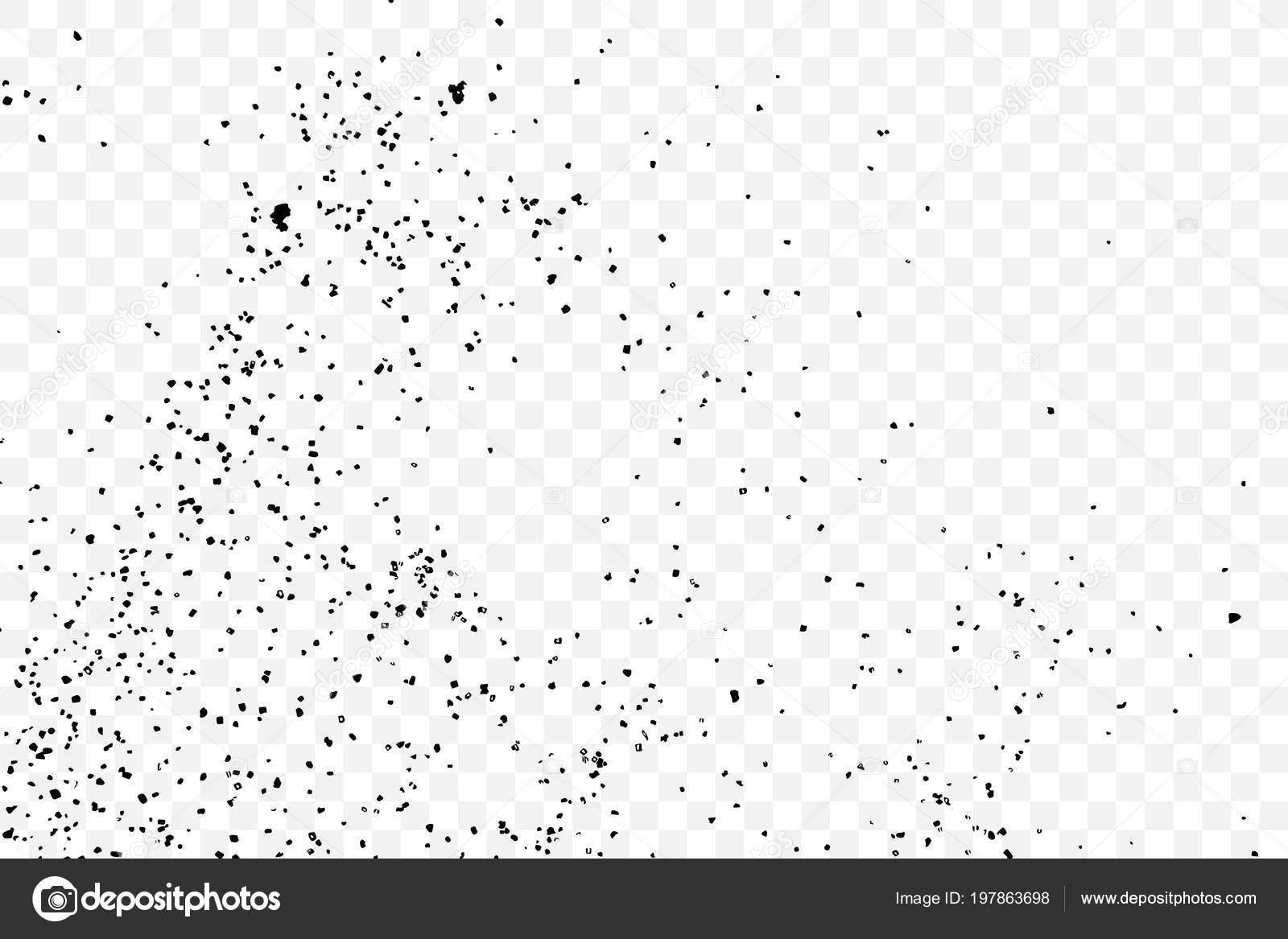 Grunge Black Transparent Dirty Texture Template Messy Dust Overlay