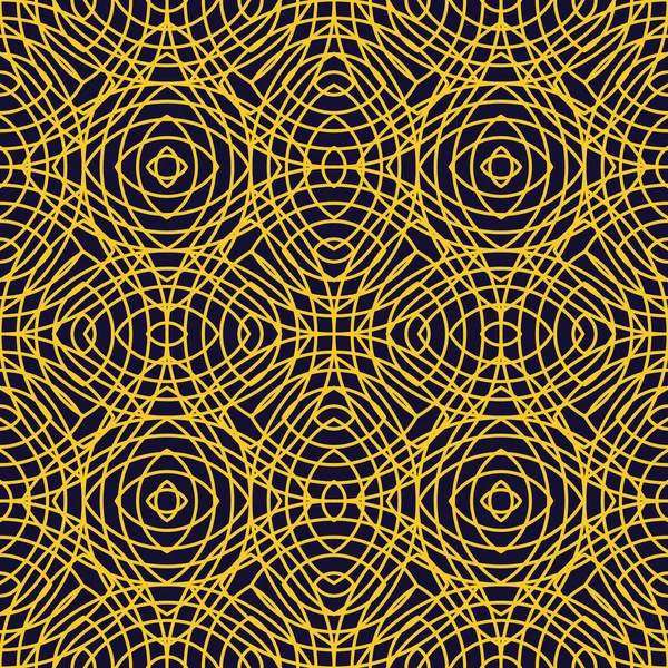 Gold Abstrakte Heilige Linie Muster Hintergrunddesign Minimale Geometrische Endlose Goldene — Stockvektor
