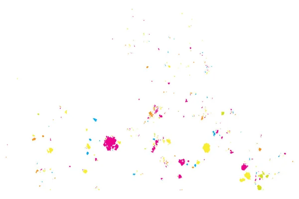 油漆飞溅背景 色彩缤纷的爆炸的涂料 粒状纹理的节日生日设计贺卡和工艺文件模板的可视对象 — 图库矢量图片