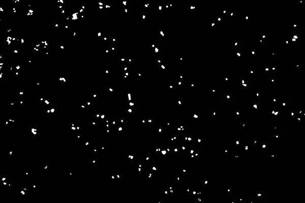 Падать Сдувать Снежную Текстуру Черном Фоне Рождество Зимние Праздники Настроение — стоковый вектор