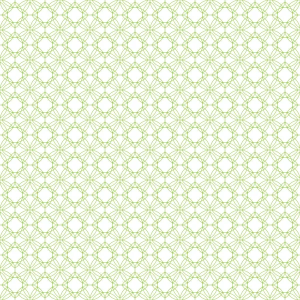 Modèle Sans Couture Couleur Verte Faite Cercles Inspiré Des Billets — Image vectorielle