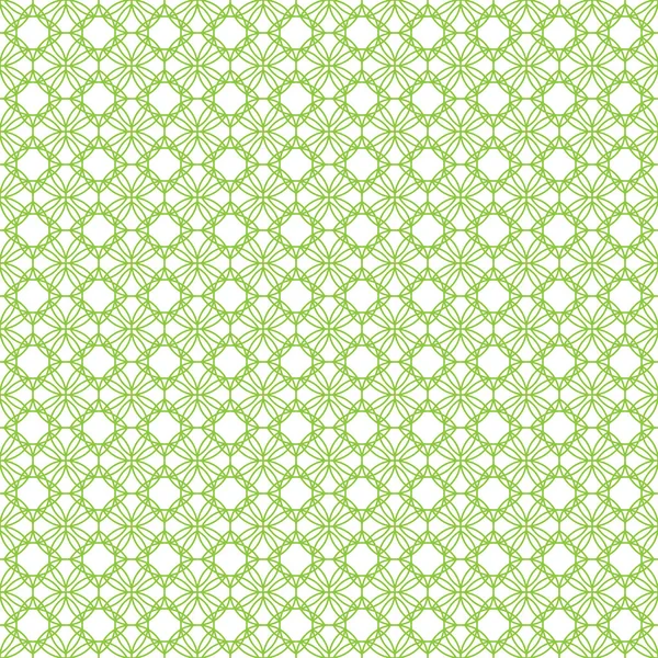 Seamless Pattern Green Color Made Circles Inspired Banknote Money Design — Stock Vector