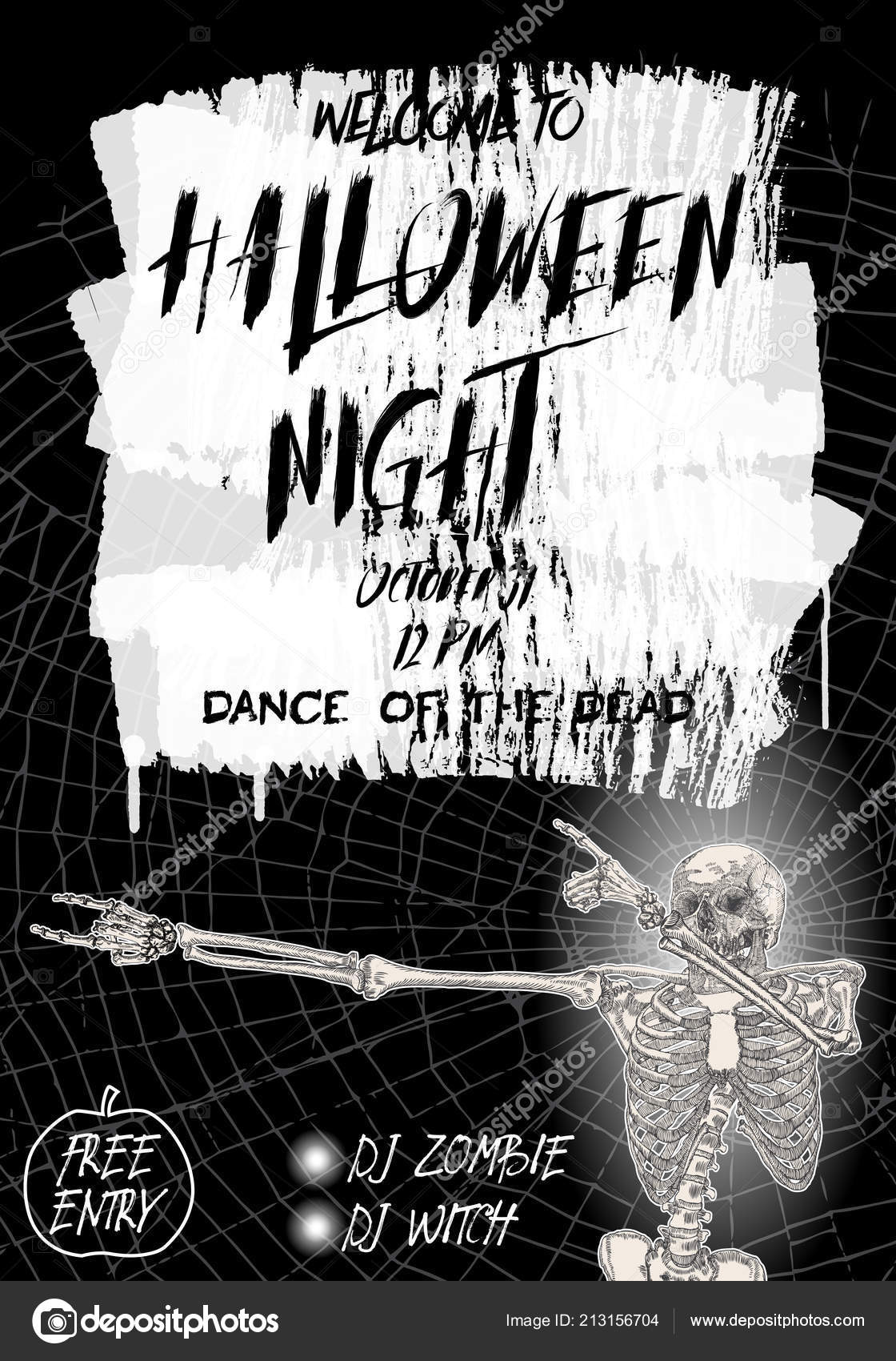 halloween dance flyer halloween vertical background halloween dance flyer templates