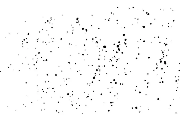 흐릿해 배경에 텍스처입니다 스프레이 페인트 검정에서 잉크의 튀기지 바탕에 — 스톡 벡터