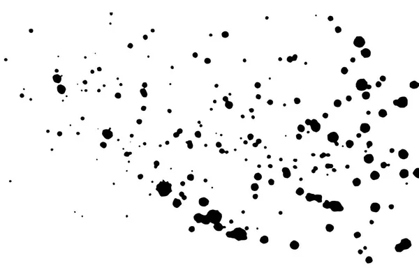 Grunge Détresse Calligraphie Taches Encre Explosion Encre Noire Fond Éclaboussé — Image vectorielle