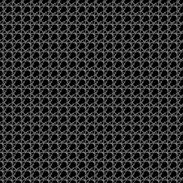 Schwarze Vertikale Und Horizontale Linien Auf Weißem Hintergrund Gestreifte Endlostapete — Stockvektor