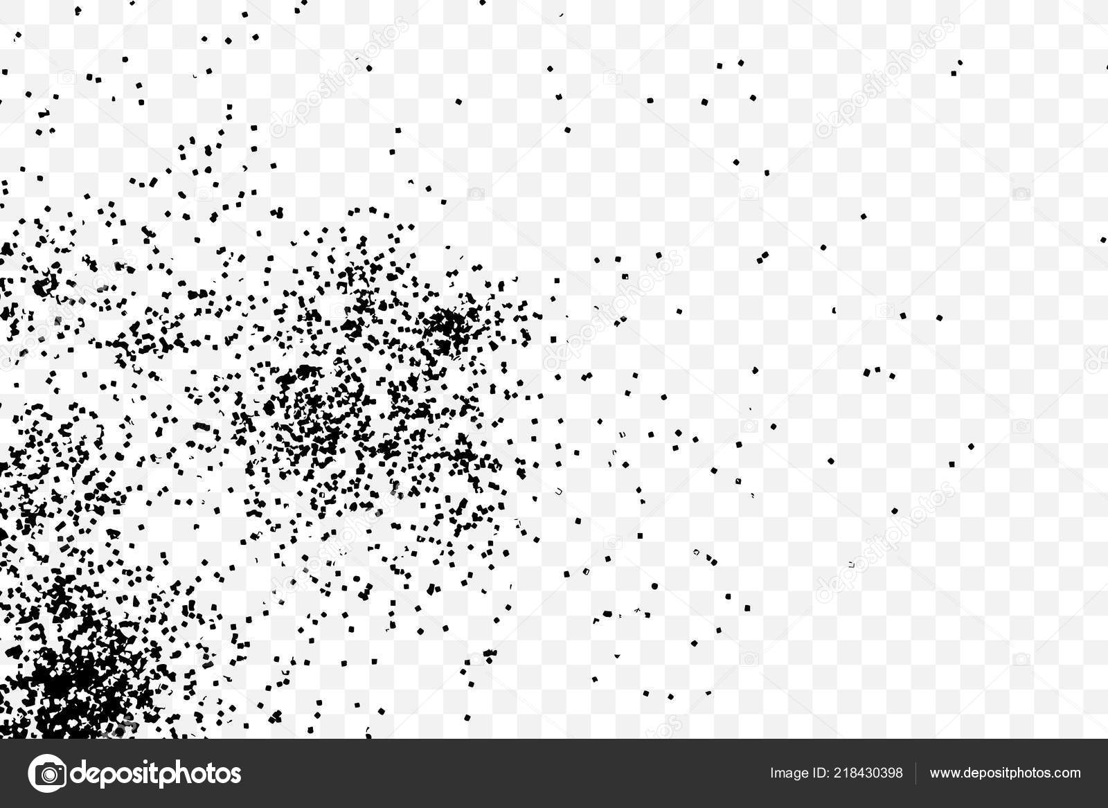 Grunge Black Transparent Dirty Texture Template Messy Dust Overlay