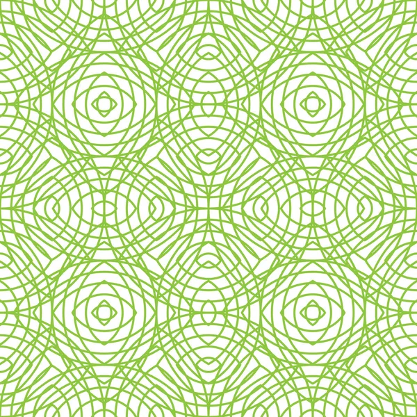 Motif Géométrique Sans Couture Couleur Verte Faite Fines Lignes Plates — Image vectorielle