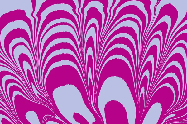 Beautiful Purple Marble Pattern Art Color Ebru Turkish Paper Abstract — Stock Vector