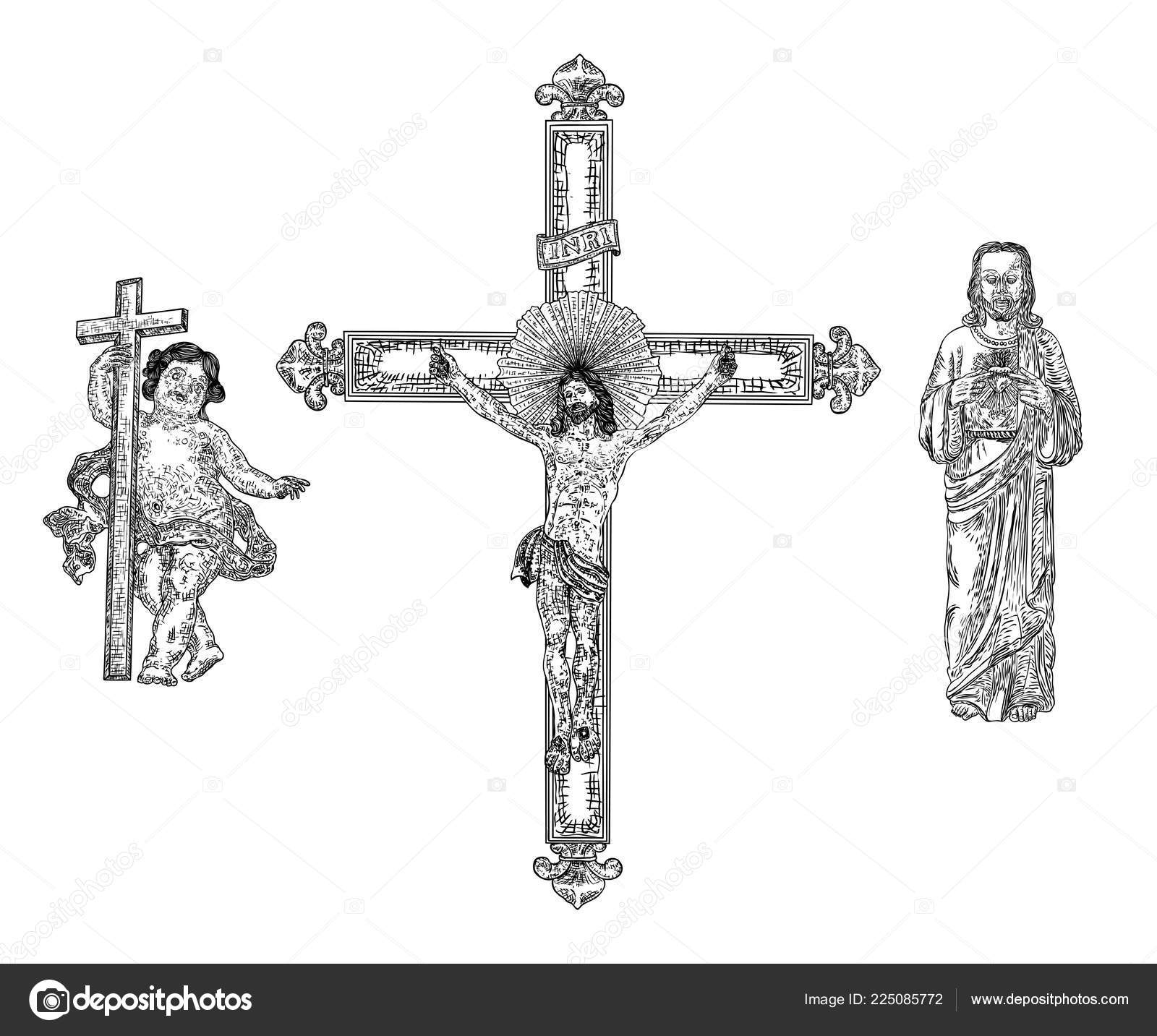 Download Depiction Child Jesus Christ Son God Crucifixion Cross ...