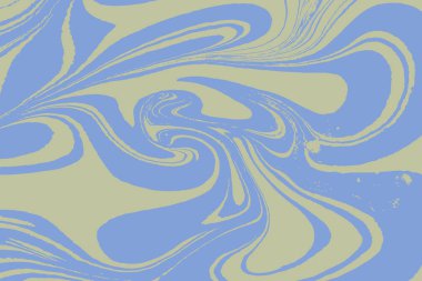 Suminagashi antik Japon Ebru sanatı. Kağıt Ebru ya da mermer sanat dalgalar. Şablon tasarımı için kapakları, posterler, kartvizit, tanıtım, davet, el ilanları. Vektör.