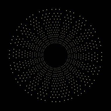 Altın halo daire, melek ve azizler yüzük tasarım öğesi. Yağmur bulutu, Ayla veya zafer ve gloriole temsil edilen Aziz iz. Dövme başvuru. Vektör.