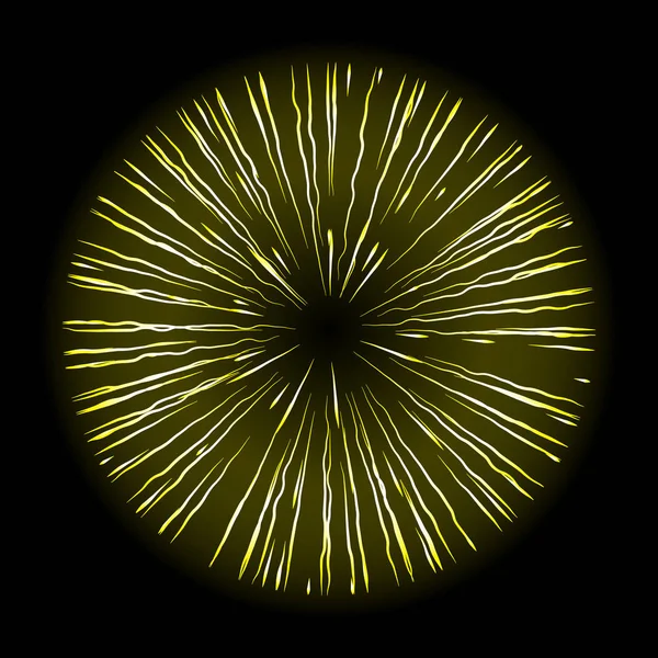 Χρυσό Φωτοστέφανο Αγγέλου Δαχτυλίδι Σχήμα Κύκλου Φωτιά Από Νιφάδες Απομονωμένη — Διανυσματικό Αρχείο