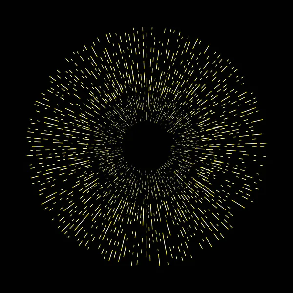 Altın halo daire, melek ve azizler yüzük tasarım öğesi. Yağmur bulutu, Ayla veya zafer ve gloriole temsil edilen Aziz iz. Dövme başvuru. Vektör.