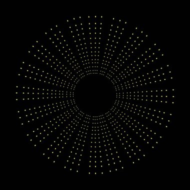 Altın halo daire, melek ve azizler yüzük tasarım öğesi. Yağmur bulutu, Ayla veya zafer ve gloriole temsil edilen Aziz iz. Dövme başvuru. Vektör.