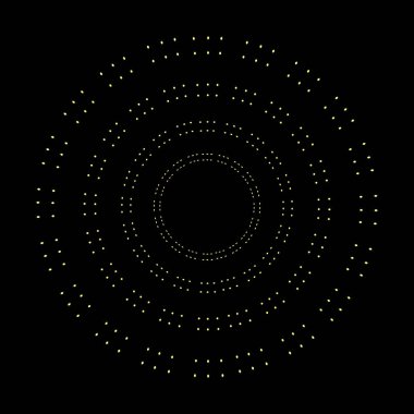 Altın halo daire, melek ve azizler yüzük tasarım öğesi. Yağmur bulutu, Ayla veya zafer ve gloriole temsil edilen Aziz iz. Dövme başvuru. Vektör.