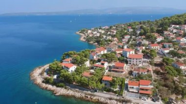 Hava kuş Adası Solta görünümünü şaşırtıcı Hırvatistan bir adadır. Adriyatik Denizi balıkçı köyü Split yakınındaki merkezi Dalmaçya adalar. 