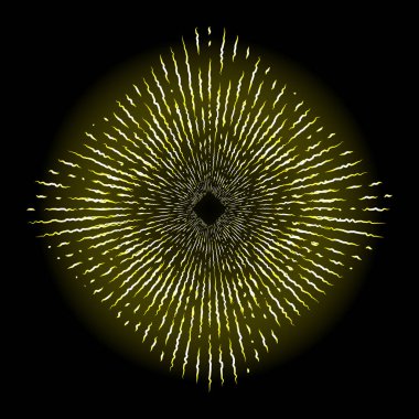 Altın halo yıldız, melek ve Aziz yıldız şekli tasarım öğesinde halka. Yağmur bulutu, Ayla veya zafer ve gloriole temsil edilen Aziz iz. Dövme başvuru. Vektör.