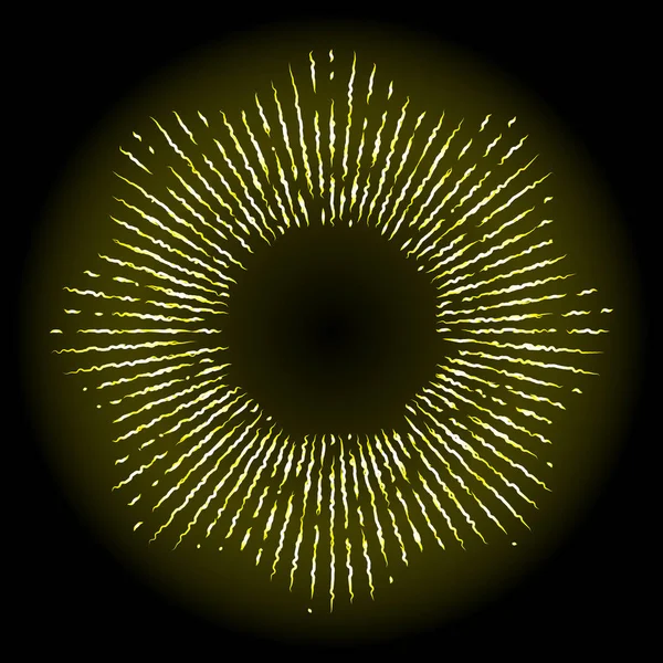 Золотой Ореол Звезды Ангела Святых Кольцо Форме Звезды Дизайн Элемента — стоковый вектор