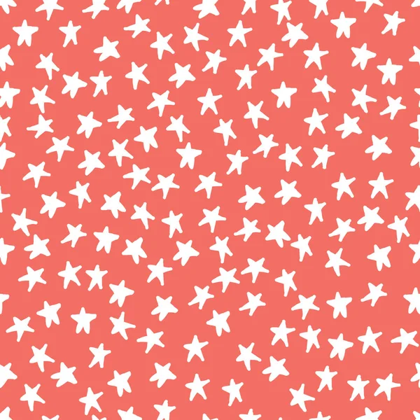 Fond Motif Sans Couture Couleur Tendance Année 2019 Couleur Corail — Image vectorielle