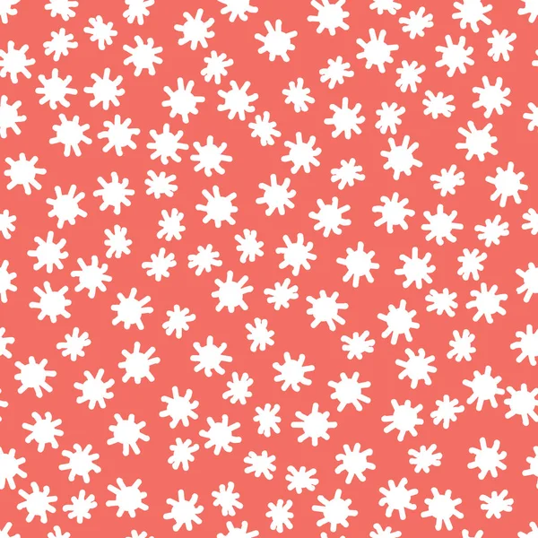 Fond Motif Sans Couture Couleur Tendance 2019 Corail Vivant Dessin — Image vectorielle