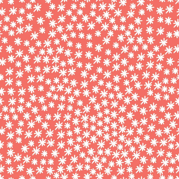 Fond Motif Sans Couture Couleur Tendance 2019 Corail Vivant Dessin — Image vectorielle