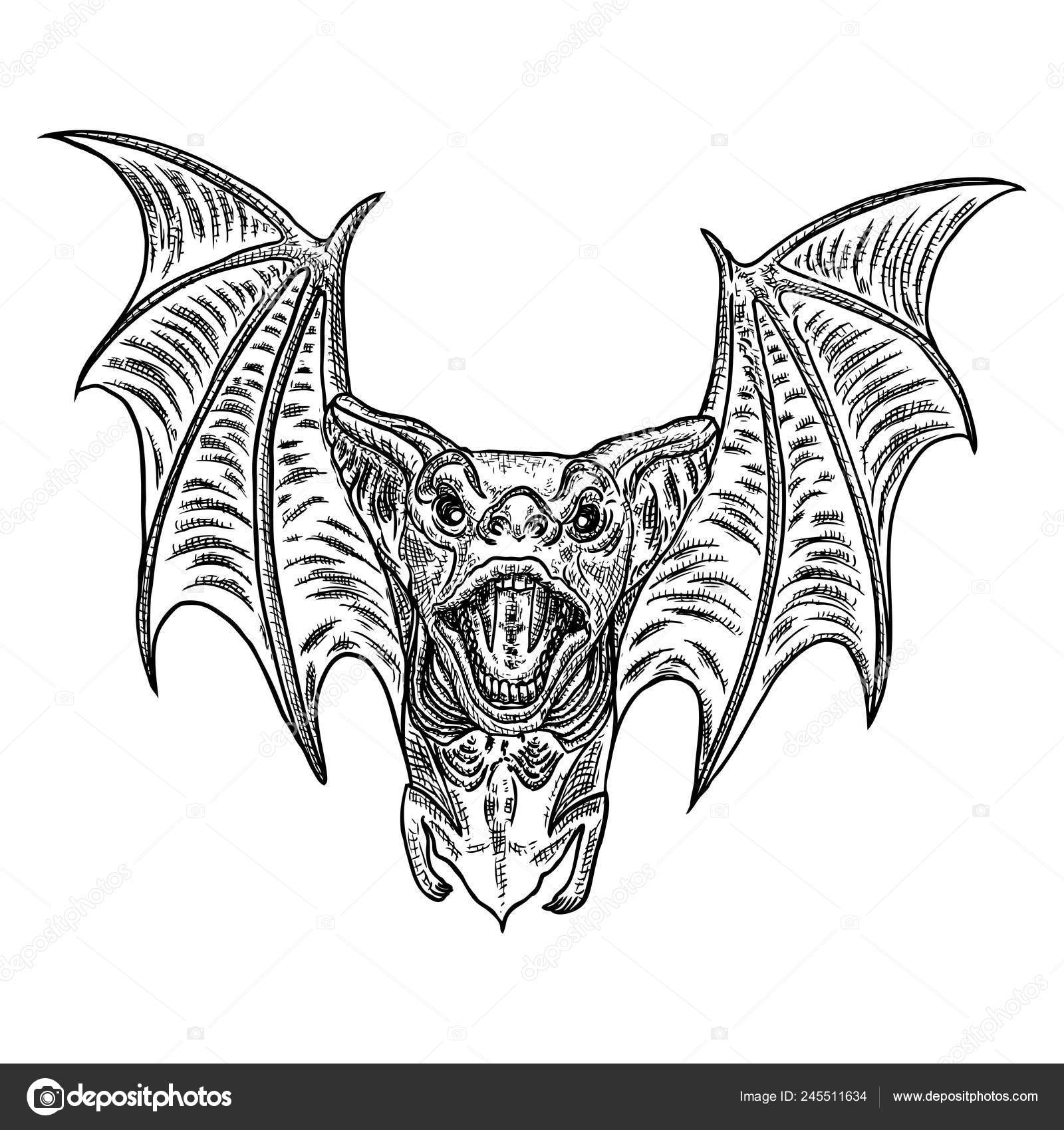 COMO DESENHAR UM MORCEGO DE HALLOWEEN - HOW TO DRAW A BAT OF HALLOWEEN 