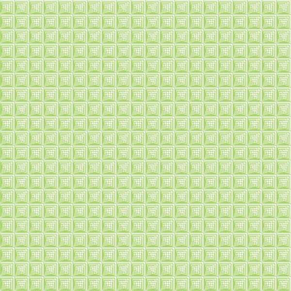 Patrón Geométrico Sin Costuras Color Verde Hecho Líneas Delgadas Estilo — Vector de stock