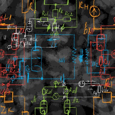 El yazısı mathematica ile Dikişsiz sonsuz desen arka plan