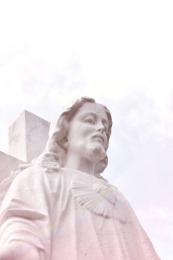 İsa Mesih, Tanrı'nın oğlu, Paskalya arka plan resurr heykeli